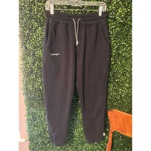 Bearded Goat Mens Void Sweatpants Black Sz Small